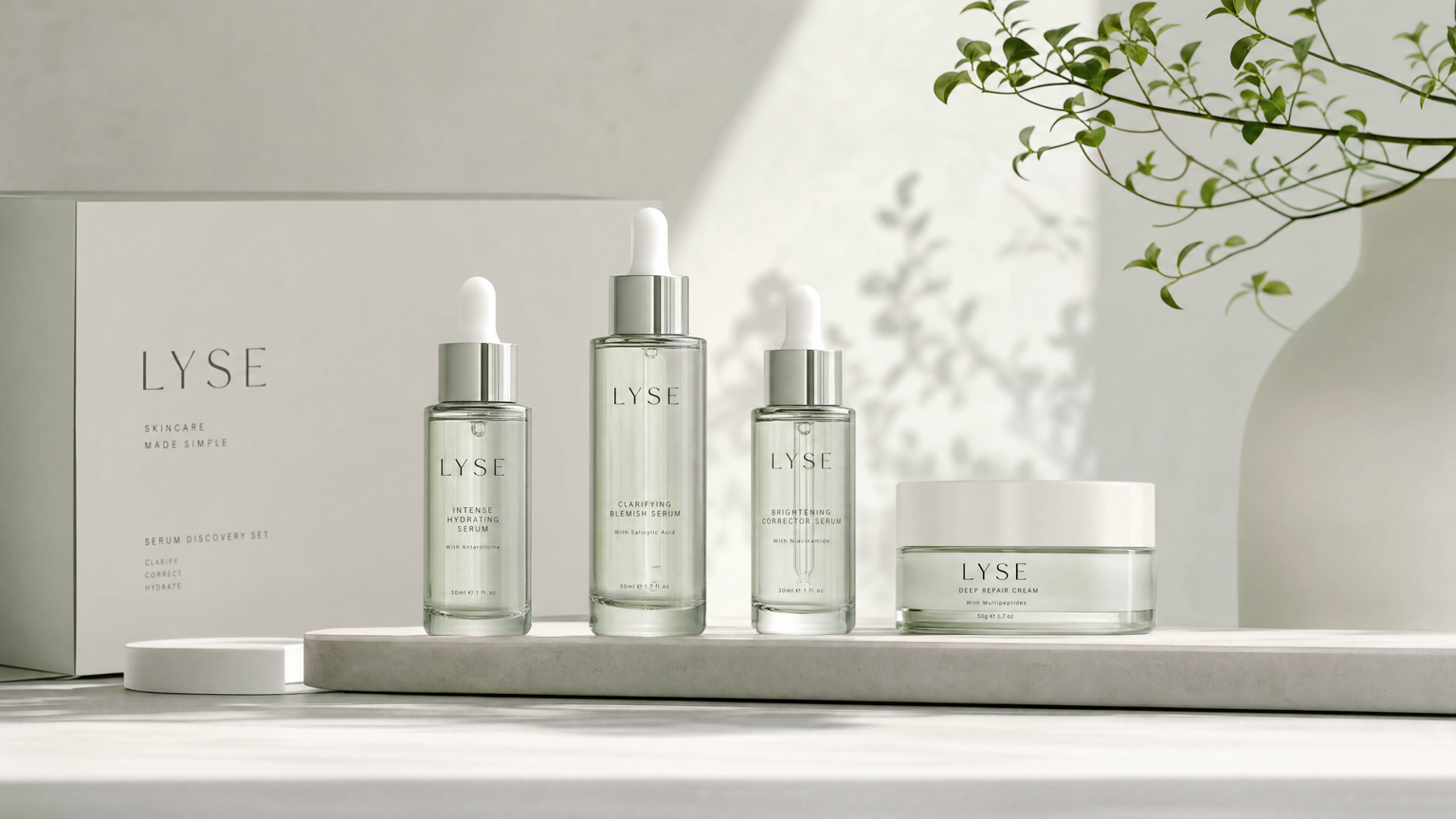 Clean Beauty Serum Launch