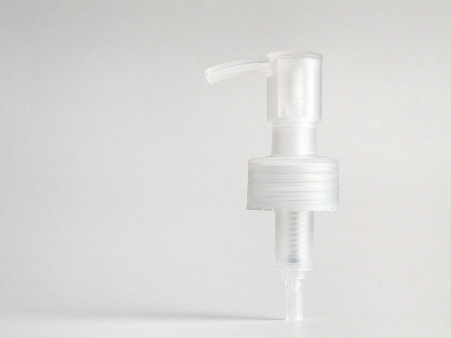 Fully recyclable mono-material all-plastic pump dispenser with PCR option