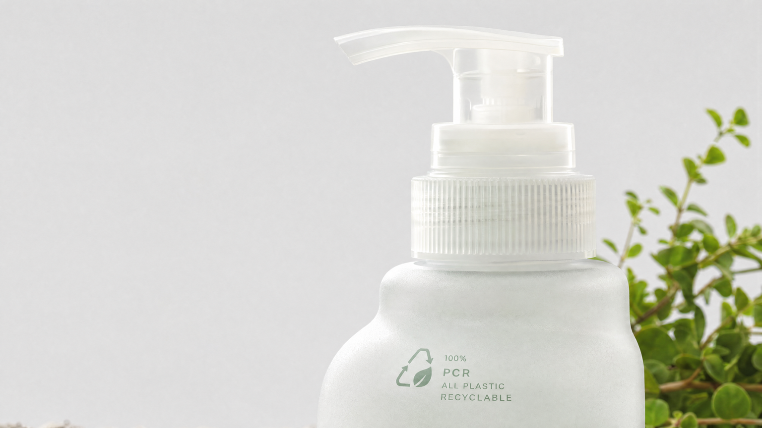 PCR Recycled Material in Dispensing Pumps: Quality, Compliance & Performance